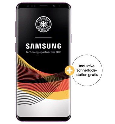 Knaller? Samsung Galaxy S9+ für 5€ + gratis Ladestation + o2 Free M mit 20GB LTE für 34,99€ mtl.