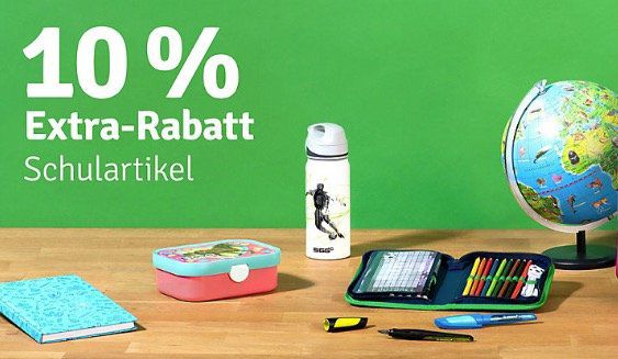 10% auf Schulartikel ab 29€ MBW bei myToys