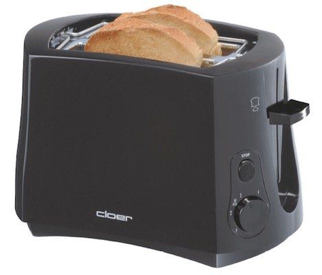 Cloer 2 Scheiben Toaster mit 825 Watt ab 15€ (statt 26€)