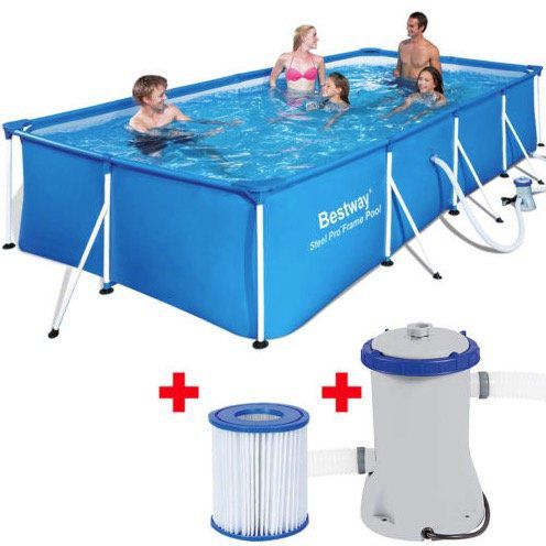 Bestway Pool (400 x 211 x 81cm) mit Pumpe und Filter für 125,95€ (statt 182€)   nur eBay Plus