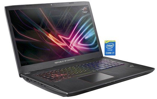 Asus GL702VI BA007T Gaming Notebook mit GTX 1080 für 1.612,94€ (statt 2.172€)