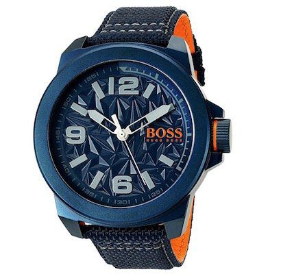 Hugo Boss New York Herrenuhr 50mm für 87,60€ (statt 144€)