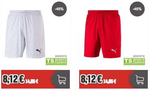 Puma Teamsport Sale bei Top12   z.B. Trikots für 9,12€ oder Shorts für 8,12€