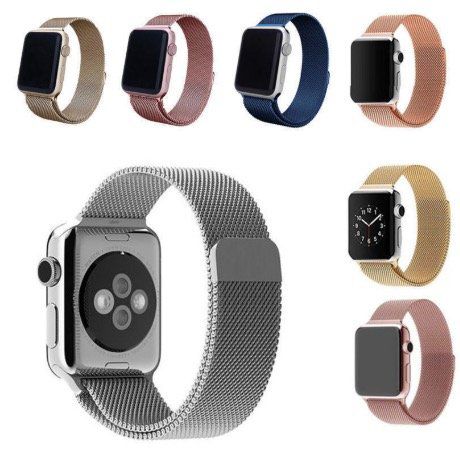 Apple Watch Milanaise Armband (38mm oder 42mm) für 8,99€ bzw. 9,79€
