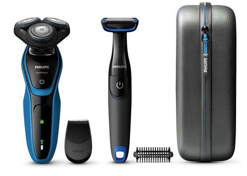 Philips AquaTouch S5050/64 Rasierer + Bodygroomer + Trimmer für 72,20 (statt 90€)