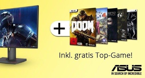 Asus Dreamhack Summer Sale mit günstigen Ausstellungsstücken + gratis Game