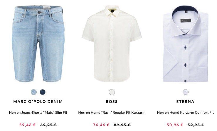 15% Rabatt auf Shirts, Polos, Badehosen uvm. bei engelhorn + 5€ Gutschein ab 50€