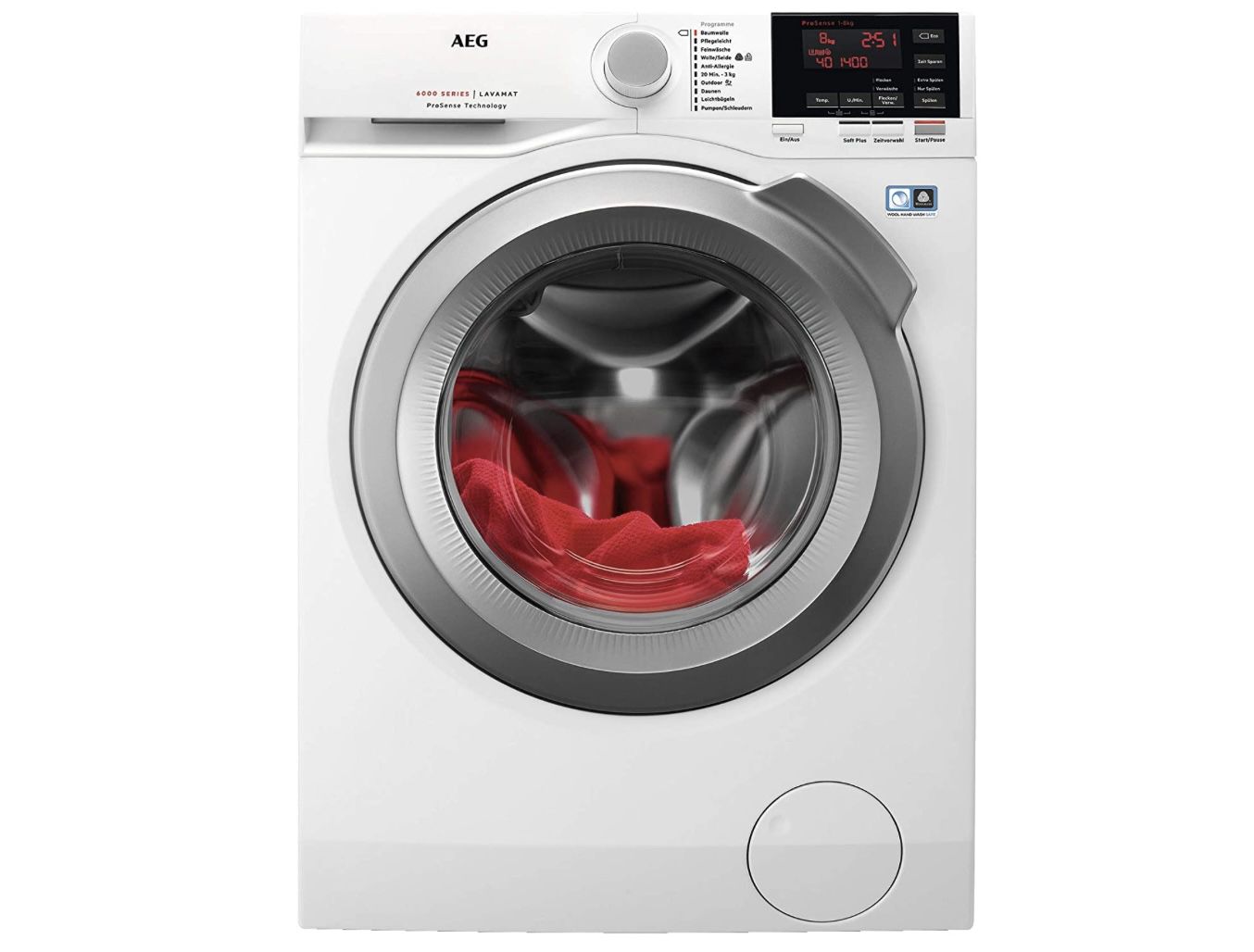 AEG L6FBA68   8kg Waschmaschine mit EEK C (Spektrum A bis G) für 435€ (statt 499€)