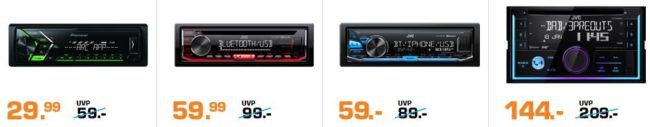 Saturn Weekend Sale günstiges aus TV, Audio, Car Hifi, Haushalt & HP