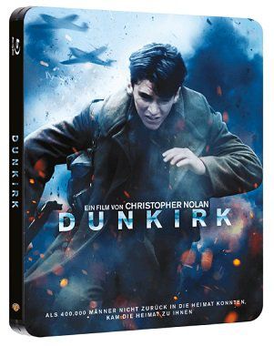 Dunkirk als Steelbook Blu ray für 12,98€ (statt 31)