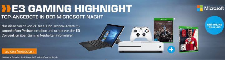 Saturn E3 Gaming Highnight: z.B. GTA V für XBox One nur 22€ (statt 31€)