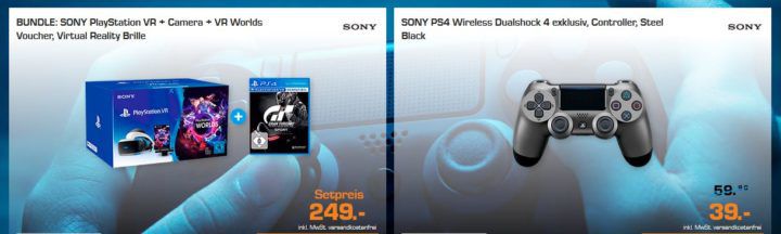 Saturn E3 Gaming Highnight: z.B. PS4 Wireless Dualshock 4 Controller für 39€ (statt 58€)