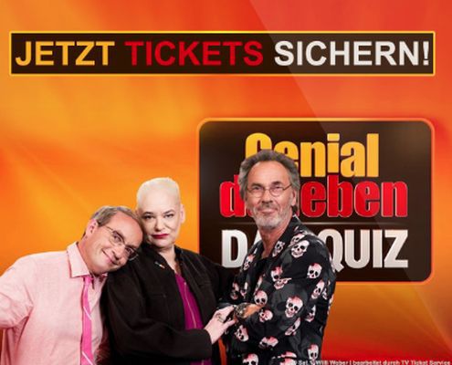 Freikarten für “Genial daneben   Das Quiz” an verschiedenen Terminen im Juni/Juli