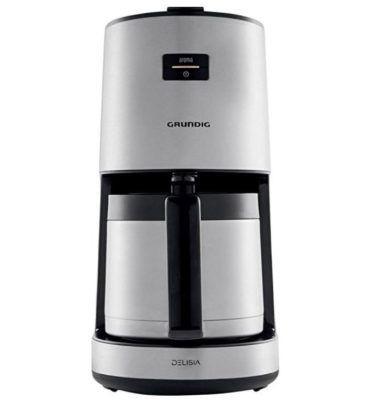 GRUNDIG KM 8680   Edelstahl Kaffeemaschine für 59,99€ (statt 99€)