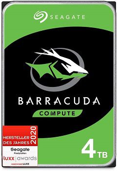 Seagate BarraCuda 4TB   interne Festplatte (3.5 Zoll) für 54,90€ (statt 71€) Recertified