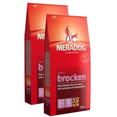 Mera Dog Hunde Trockenfutter 25 Kg (2 x 12,5kg) 3 Sorten für 24,99€