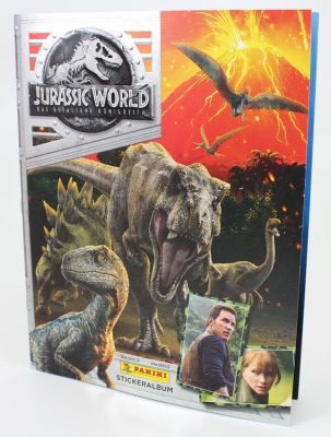 Jurassic World Panini Sammelalbum inkl. 6 Sticker gratis