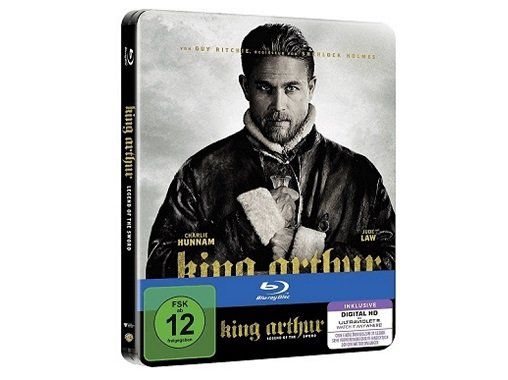 King Arthur: Legend of the Sword als Steelbook Blu ray für 9€ (statt 12€)