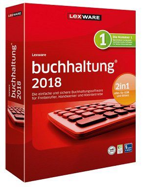 Lexware Buchhaltung 2018 Jahresversion (365 Tage) für 119€ (statt 162€)