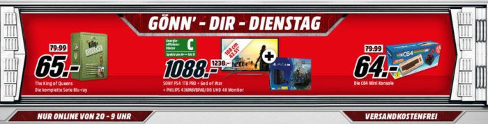 The C64 Mini für 64€ (statt 75€) uvm. im Media Markt Dienstag Sale