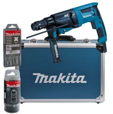 Makita HR2631FT13 Kombihammer für SDS Plus im Alukoffer + Zubehör für 174,95€ (statt 197€)