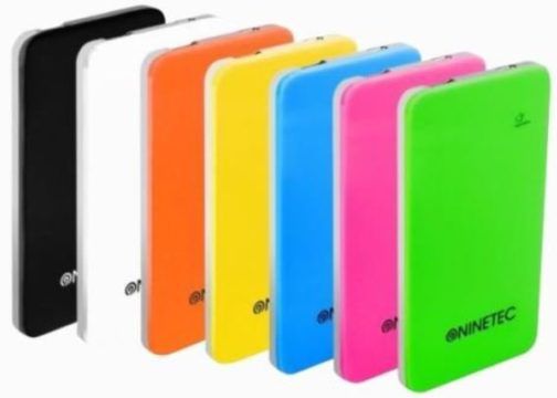 NINETEC NT004 5600mAh Power Bank Ultradünn mit Klavierlack Oberfläche für 9,99€