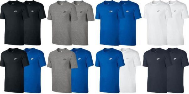 Nike Futura Classic Retro Herren T Shirt Doppelpack für 32,99€