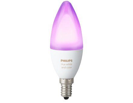 PHILIPS PL69516 Hue mehrfarbige E14 LED Kerze für 39€ (statt 43€)