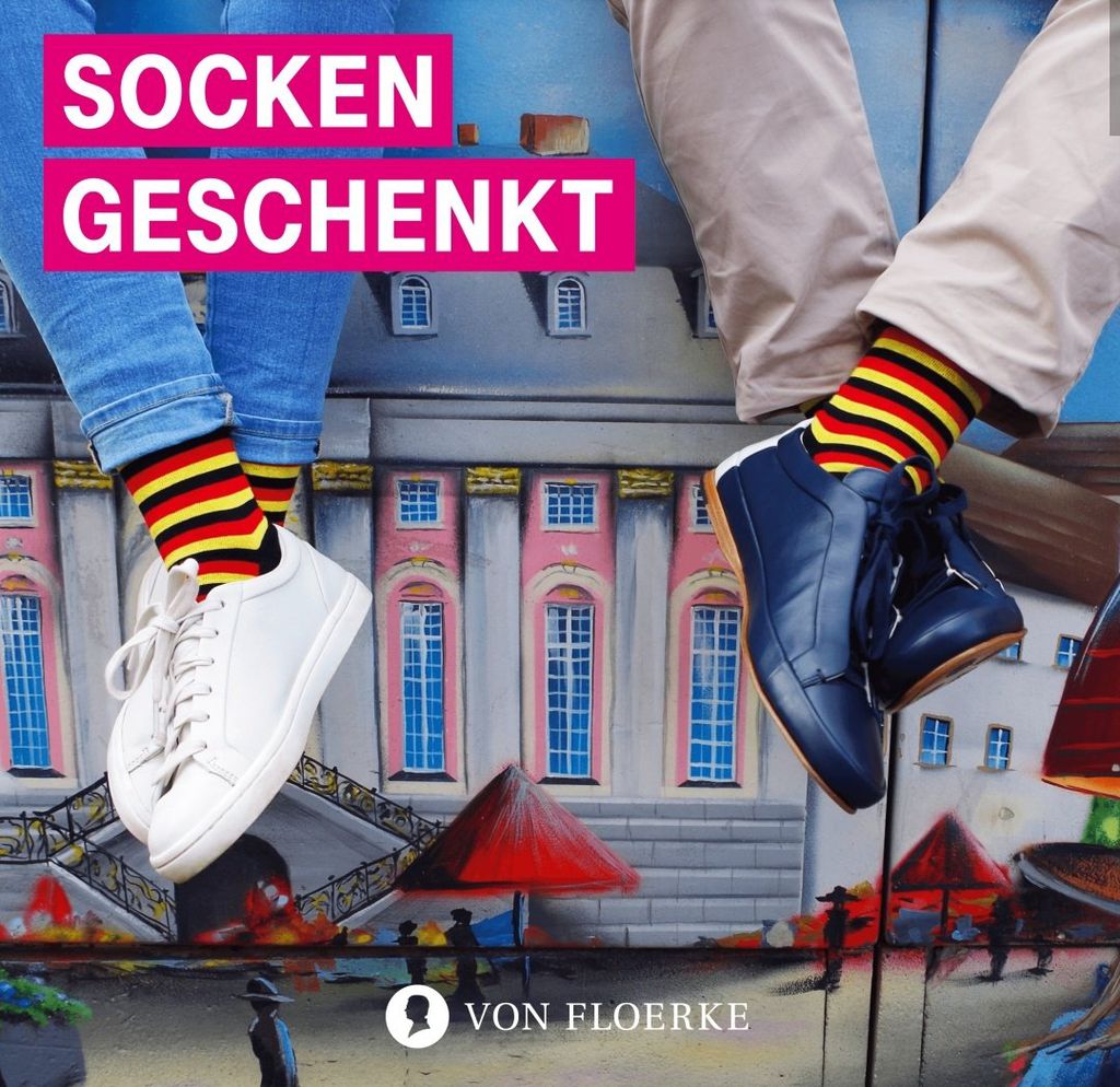 Nur für Telekom Kunden: Socken im Deutschland Design gratis