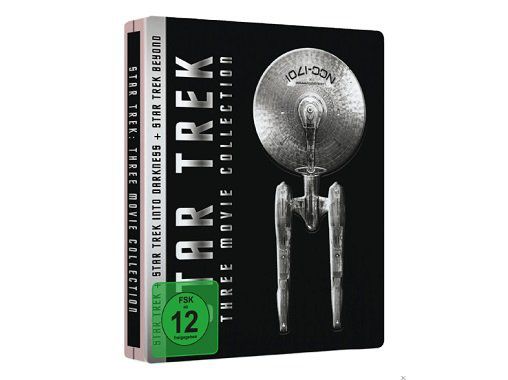 Star Trek Three Movie Collection   Steelbook für 15€ (statt 28€)