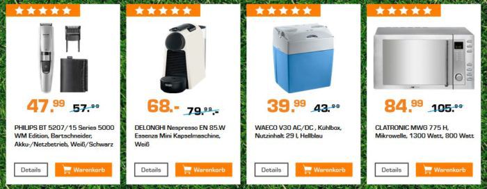 Saturn Startelf Sale: z.B. WAECO V30 AC/DC Kühlbox für 39,99€ (statt 50€)