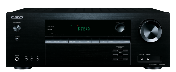 Onkyo TX NR 474E B   AV Receiver (Atmos, WLAN) für 272€ (statt 316€)