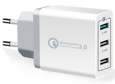 Spedcrd 3 Ports Quick Charger QC 3.0 für 3,22€