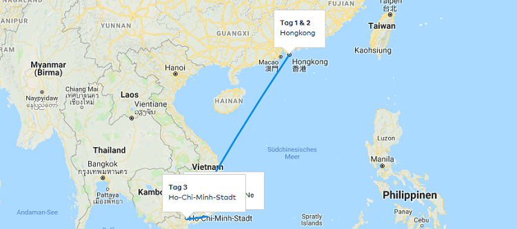 Hongkong & Vietnam Rundreise Rundreise (15 ÜN) mit Frühstück, Transfers, Stadtbesichtigungen, Ausflüge + Flüge ab 1.459€ p.P.