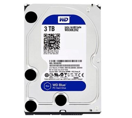 WD Blue 3TB Interne Festplatte SATA 6 Gb/s für 57,99€ (statt 81€)