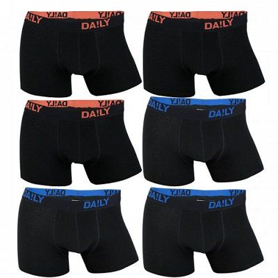 6er Set Daily Underwear Boxershorts für 19,95€ (statt 25€)