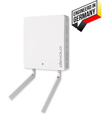 devolo WiFi pro 1200e   Hoch­leis­tungs Ac­cess Point bis 1200 Mbit/s für 19,90€ (statt 40€)