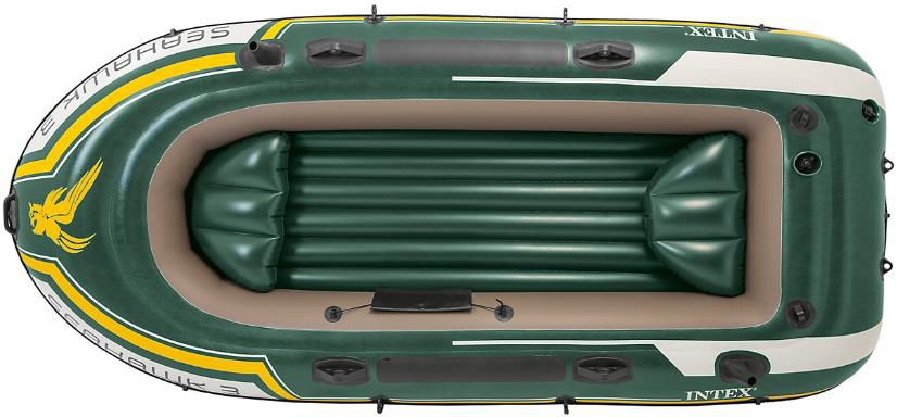 Intex Seahawk 3 Out­door­boot Set inkl. Paddel & Pumpe für 62,94€ (statt 83€)