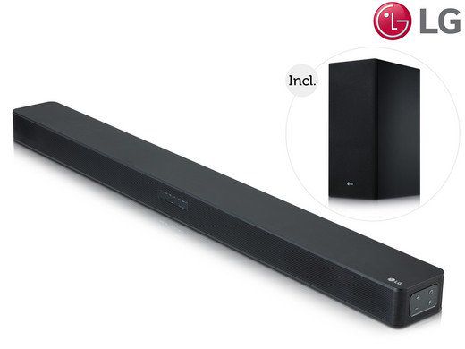 LG SK5 Soundbar   2.1 System mit externem Subwoofer für 119€ (statt 145€)