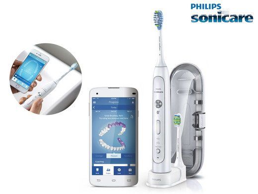 Philips HX9192/01 Sonicare FlexCare Platinum   Connected Zahnbürste für 89,95€ (statt 124€)