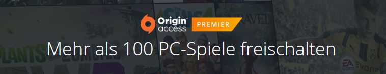 NEWS: Origin Access Premier von Electronic Arts angekündigt