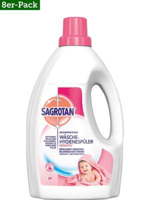Sagrotan Hygienespüler Sensitiv im 8er Pack (12l) für 17,99€ (statt 26€)
