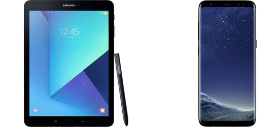 Samsung Galaxy S8 + T820 Galaxy Tab S3 9.7 für 1€ + Magenta Mobil M Allnet Flat ab 39,93€