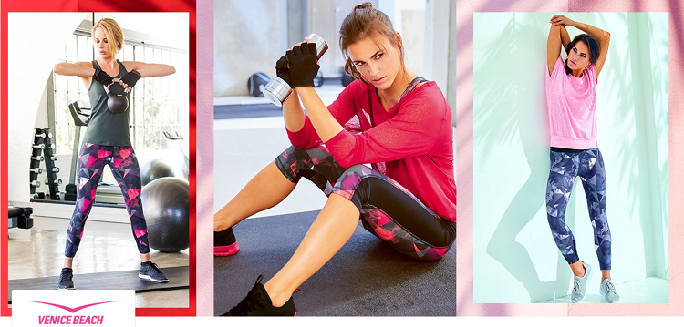 Venice Beach Sale mit Trainings  und Freizeitmode bei Vente Privee   z.B. Tops ab 12,90€