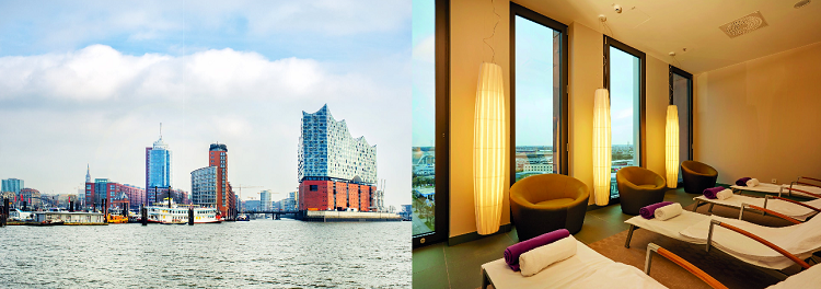 ÜN im 4,5* Hotel in Hamburg inkl. Frühstück, SPA und Fitness ab 72,50€ p.P.