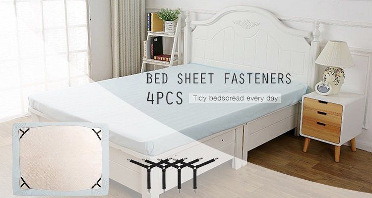 4 teiliges Set Gocomma Bettbezug Befestigung für 4,80€