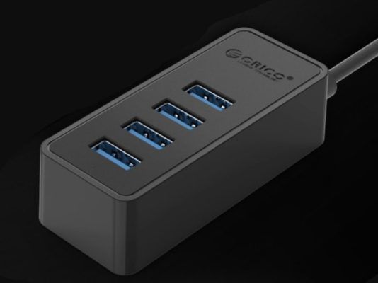 ORICO W5P   4 Port USB3.0 Hub für 5,20€