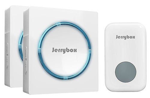 Jerrybox Funkklingel Set mit zwei Empfänger & einer Klingel für 7,99€ (statt 18€)