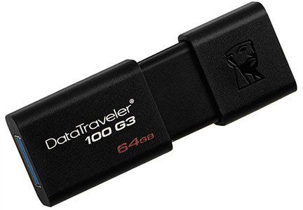 Kingston DataTraveler 100 G3 64GB USB 3.0 Stick für 15,79€ (statt 18€)