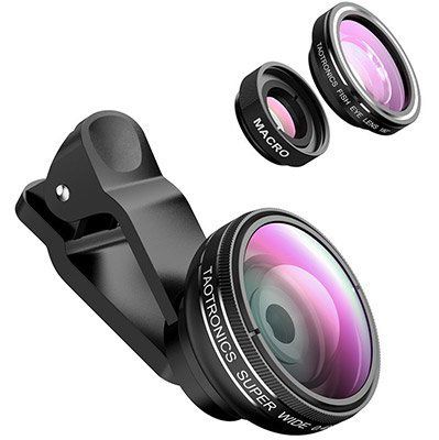 TaoTronics TT SH014   Verschiedene Objektive für Smartphones für 10,39€ (statt 13€)